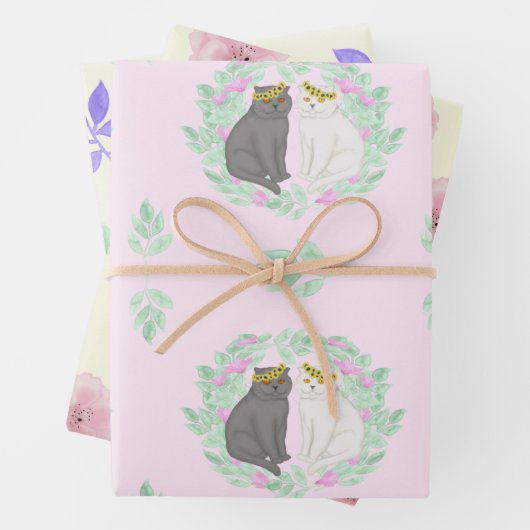 婚約結婚又は集合 ラッピングペーパーシート (インサイチュ)