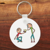 婚約結婚提案 キーホルダー (正面)