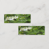 婚約結婚/s スキニー名刺 (正面/裏面)