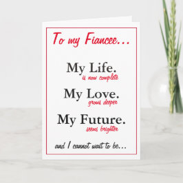 婚約者の誕生日カード.love.from夫はカード カード