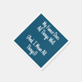 婚約者は万事うまくやっているバチェロレッテ スタンダードカクテルナプキン (角)