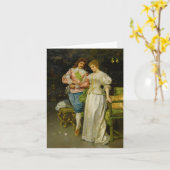 婚約者 カード (黄色い花)