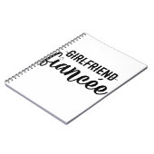 婚約者 婚約パーティー ギフト 婚約しました ノートブック (左側)