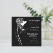 婚約花火招待状 招待状 (スタンド正面)