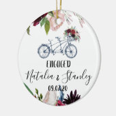 婚約贈与 セラミックオーナメント (左)