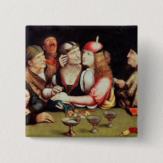 婚約2 缶バッジ (正面)