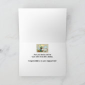 婚約 – お互いを守り合ってほしい カード (内部)