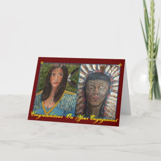 婚約 カード (正面)