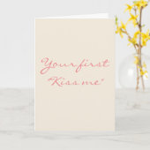 婚約 カード (黄色い花)