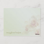 婚約 – ホイットランをフル開花ポストカード ポストカード (裏面)