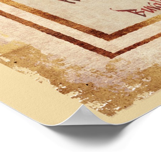 婚約 ポスター (角)