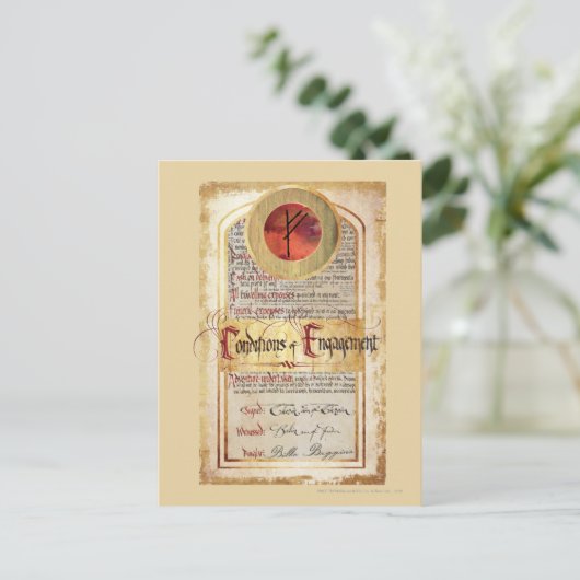 婚約 ポストカード (スタンド正面)