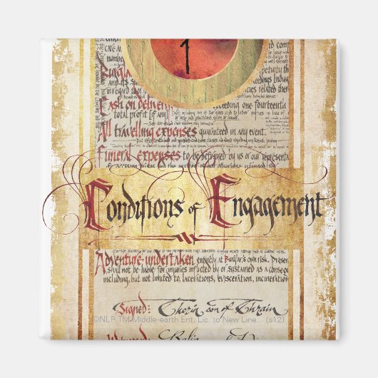 婚約 マグネット (正面)