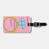 婚約 ラゲッジタグ (正面横)