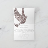 婚約 招待状 (内部)