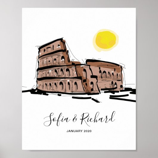 婚約、提案、アニバーサリーカップルの贈り物 ポスター (正面)