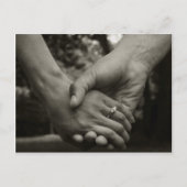 婚約 案内ポストカード (正面)