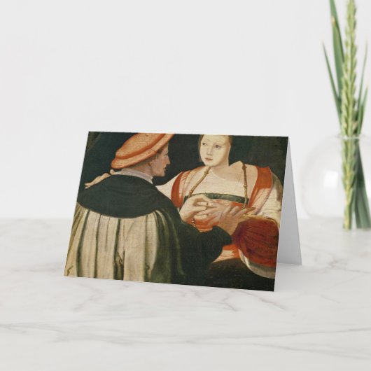 婚約 案内状 (正面)