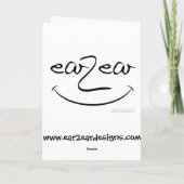 婚約 案内状 (裏面)