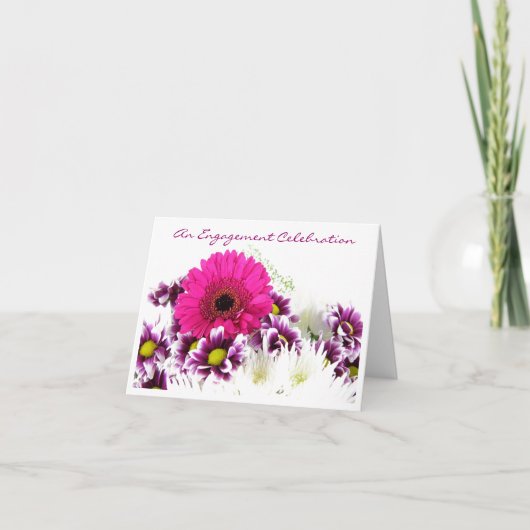 婚約/結婚お祝いカード 案内状 (正面)