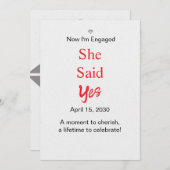 婚約 結婚の約束 セーブザデート (正面/裏面)