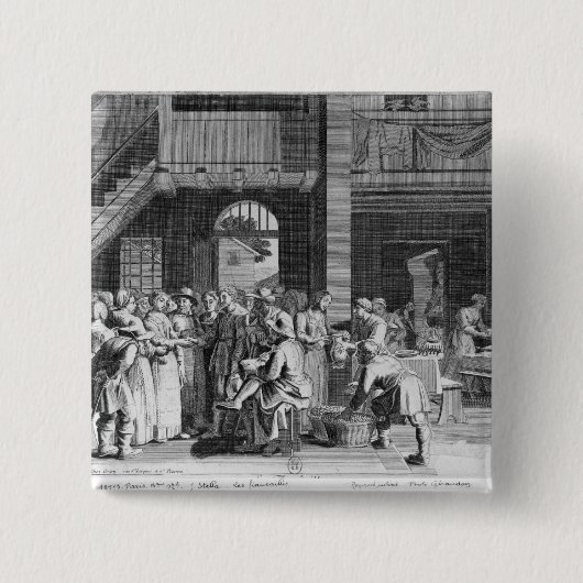 婚約 缶バッジ (正面)