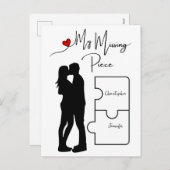 婚約 |記念日 | True Love恋しく思の作品 シーズンポストカード (正面/裏面)