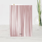 婚約、金ゴールドパープルダイヤモンドおめでとう カード (裏面)