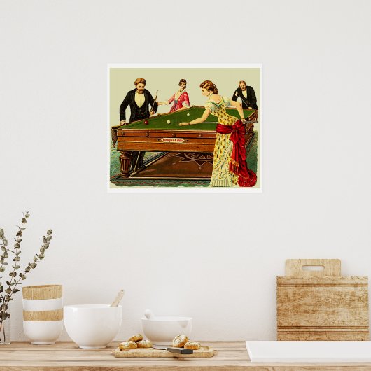 婦人が勝つ ポスター (キッチン)