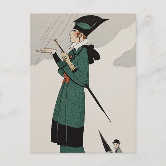 『婦人とモード』6号 ポストカード (正面)