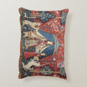 婦人と一角獣(ユニコーン) アクセントクッション (裏面(縦))