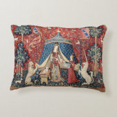 婦人と一角獣(ユニコーン) アクセントクッション (裏面)