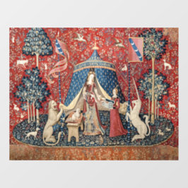 婦人と一角獣（ユニコーン） ウィンドウサイン