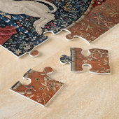 婦人と一角獣(ユニコーン) ジグソーパズル (側面)