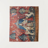 婦人と一角獣（ユニコーン） タペストリー (正面)