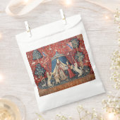 婦人と一角獣(ユニコーン) フェイバーバッグ (クリップ留めされた状態)