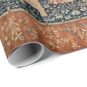 婦人と一角獣(ユニコーン) ラッピングペーパー (ロールコーナー)