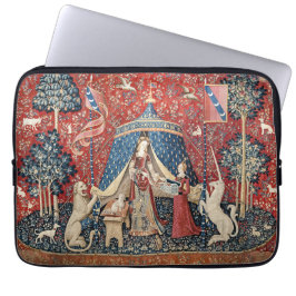 婦人と一角獣（ユニコーン） ラップトップスリーブ