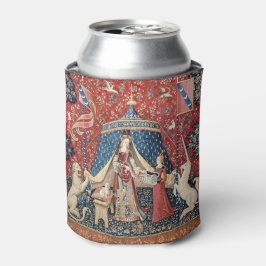 婦人と一角獣（ユニコーン） 缶クーラー