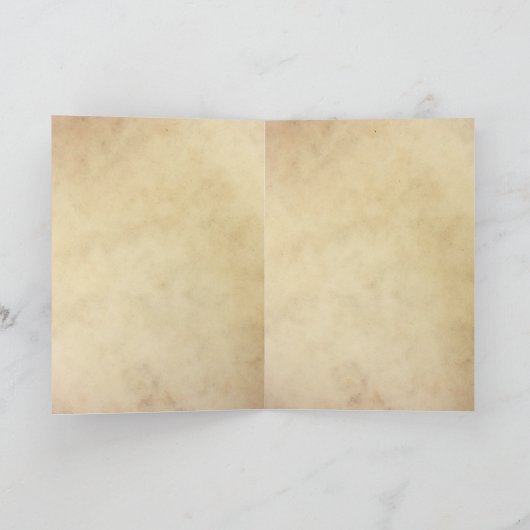 婦人と騎士 カード (内部)