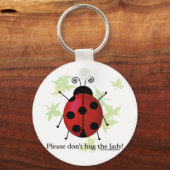 婦人に盗聴器を使うな キーホルダー (正面)