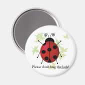 婦人に盗聴器を使うな マグネット (正面/裏面)