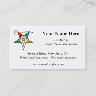 婦人の名刺を過ぎた東の星 名刺