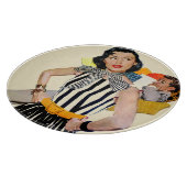 婦人は侮辱された カッティングボード (角)