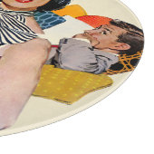 婦人は侮辱された カッティングボード (角)