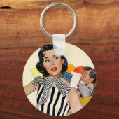 婦人は侮辱された キーホルダー (正面)