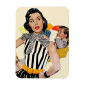 婦人は侮辱された マグネット (縦)