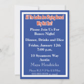 婦人は皆の遊文豪だ 招待状 (裏面)