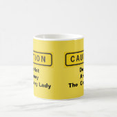 婦人を困らせな熱狂するい コーヒーマグカップ (中央)