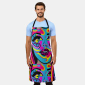 婦人乾癬 エプロン (着用した状態)